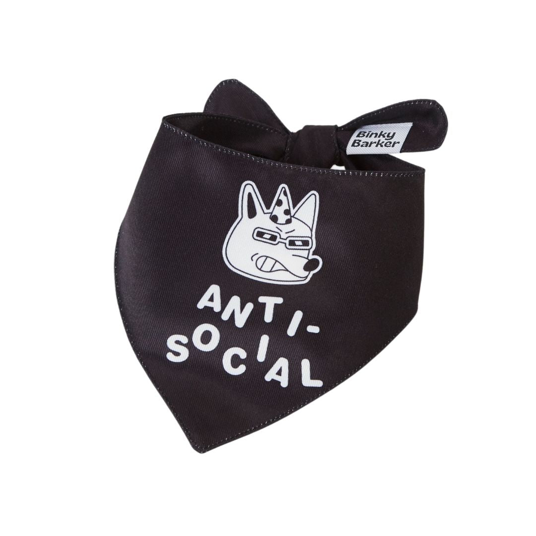 Dog Bandana - Anti Social