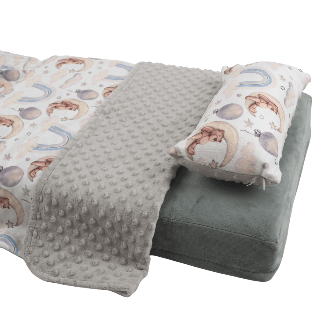 Binky Barker Blanket and Pillow Set